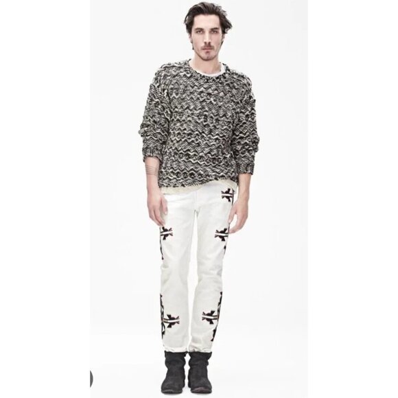 ISABEL MARANT x H&M Sweater Unisex Women /Men Size L Chunky Wool Knit Oversized - Picture 1 of 14